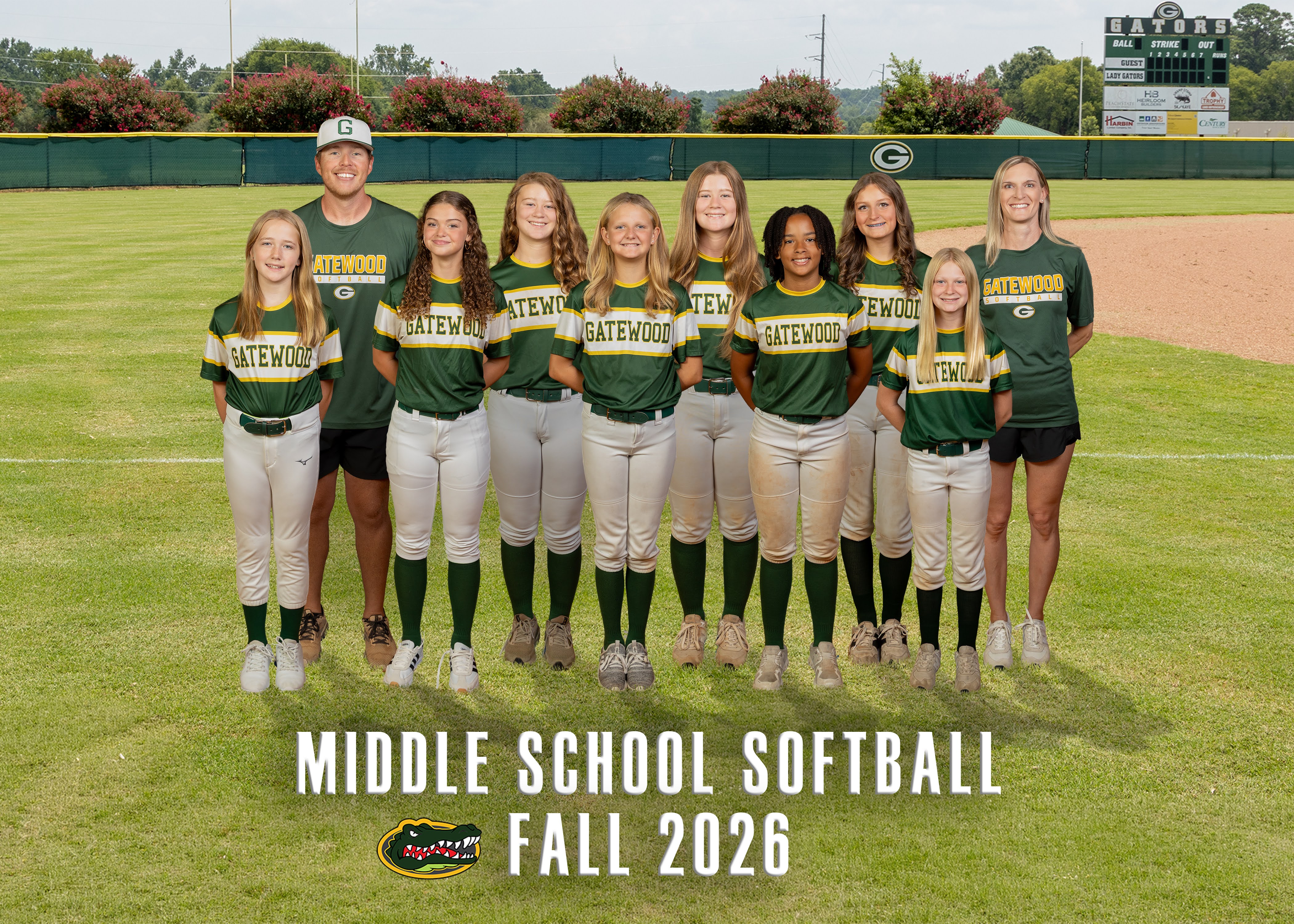 2025 Middle School Softball